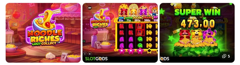 Read more about the article Noodle Riches Slot Review (PearFiction Studios) – RTP, Features & Max Win Explained