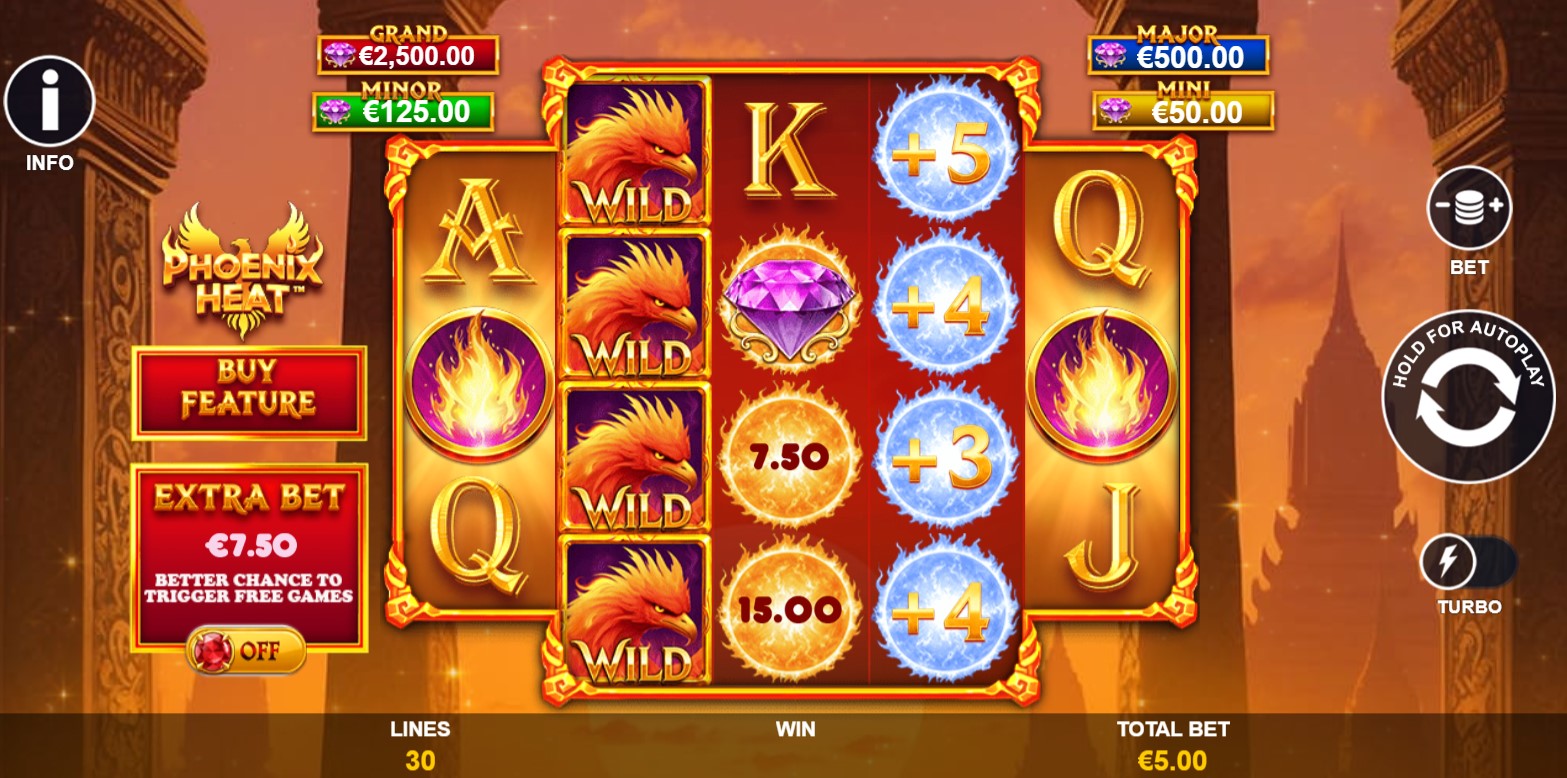 Read more about the article Phoenix Heat (Playtech) Slot Review