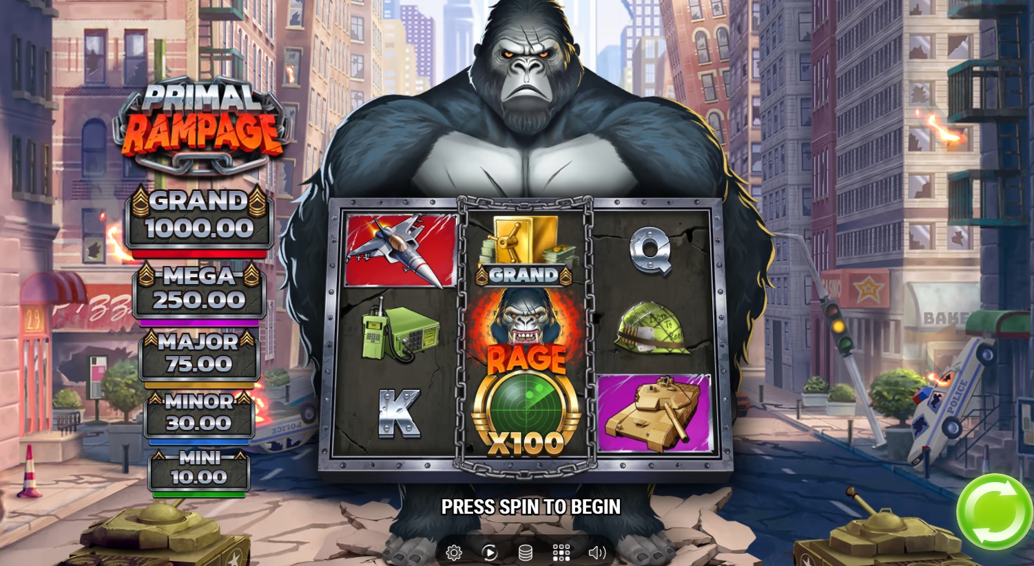 Read more about the article Primal Rampage (Play’n GO) Slot Review