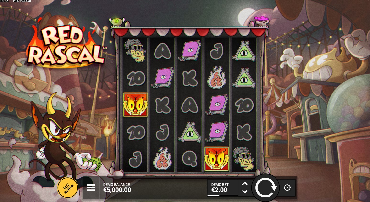 Read more about the article Red Rascal (Hacksaw Gaming) Slot Review