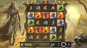 Read more about the article Sand And Ashes (Hacksaw Gaming) Slot Review