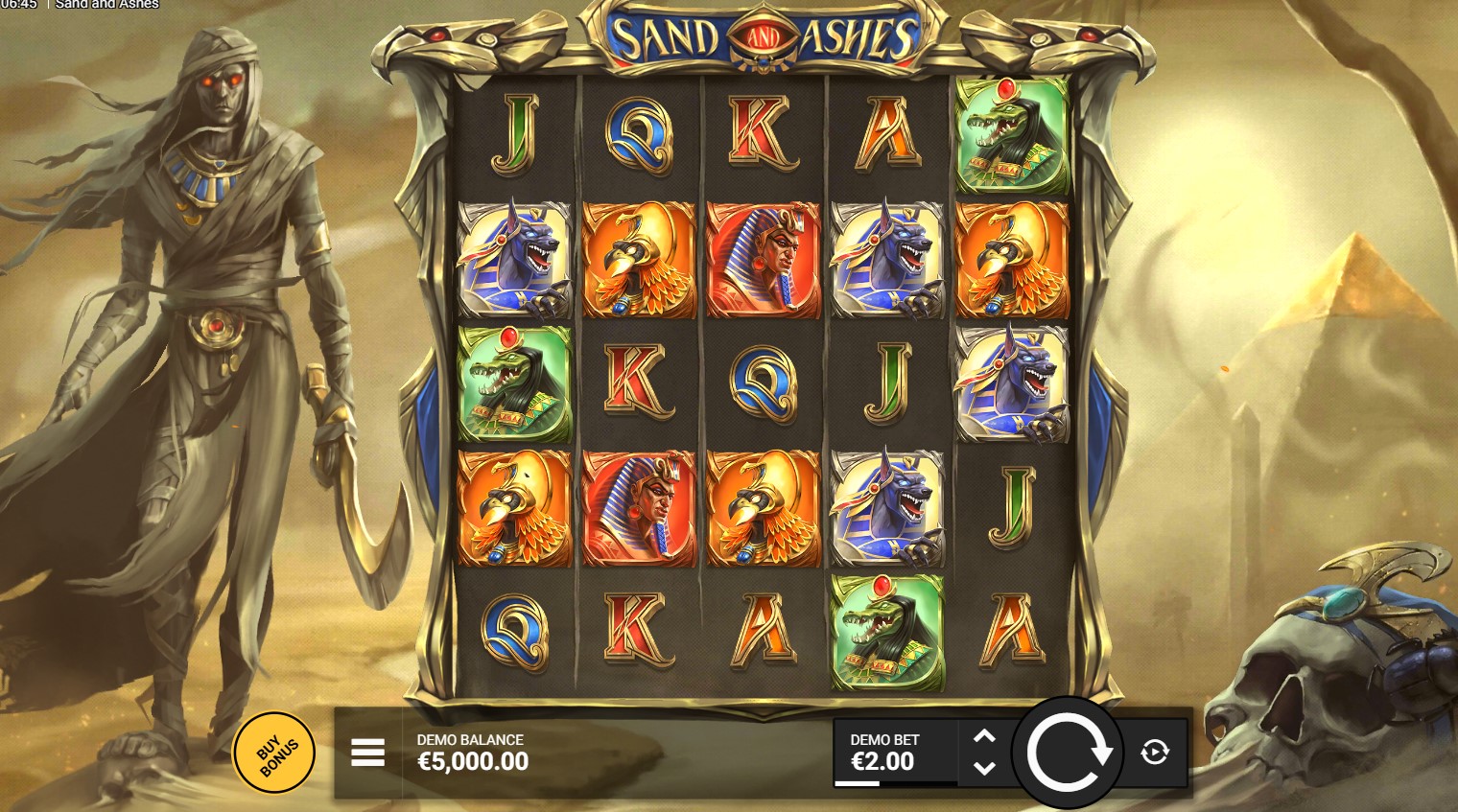 You are currently viewing Sand And Ashes (Hacksaw Gaming) Slot Review