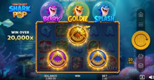 Read more about the article Shark Pop Coin Collect (All For One Studios) Slot Review