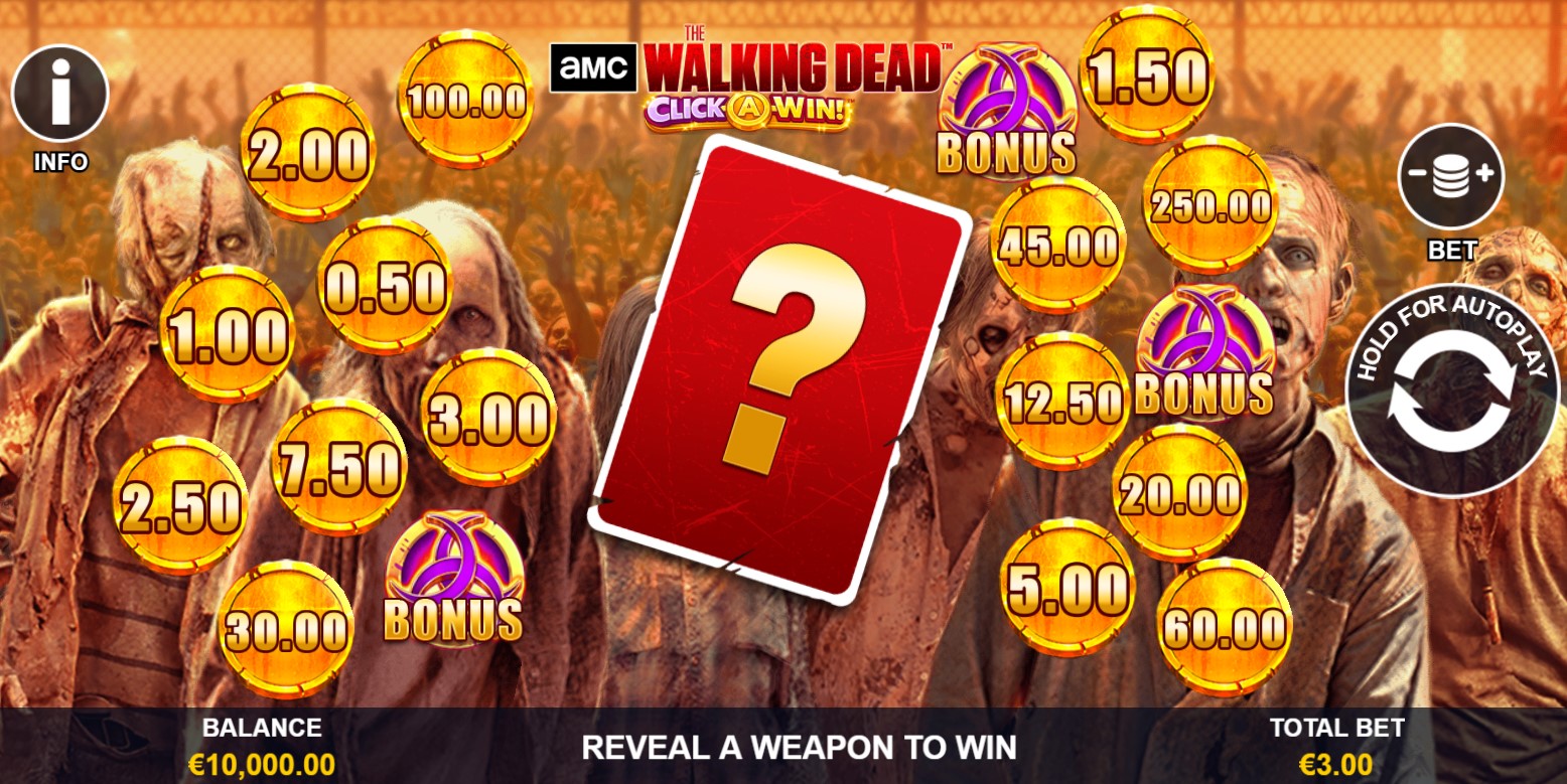 Read more about the article The Walking Dead Click-A-Win (Playtech) Slot Review