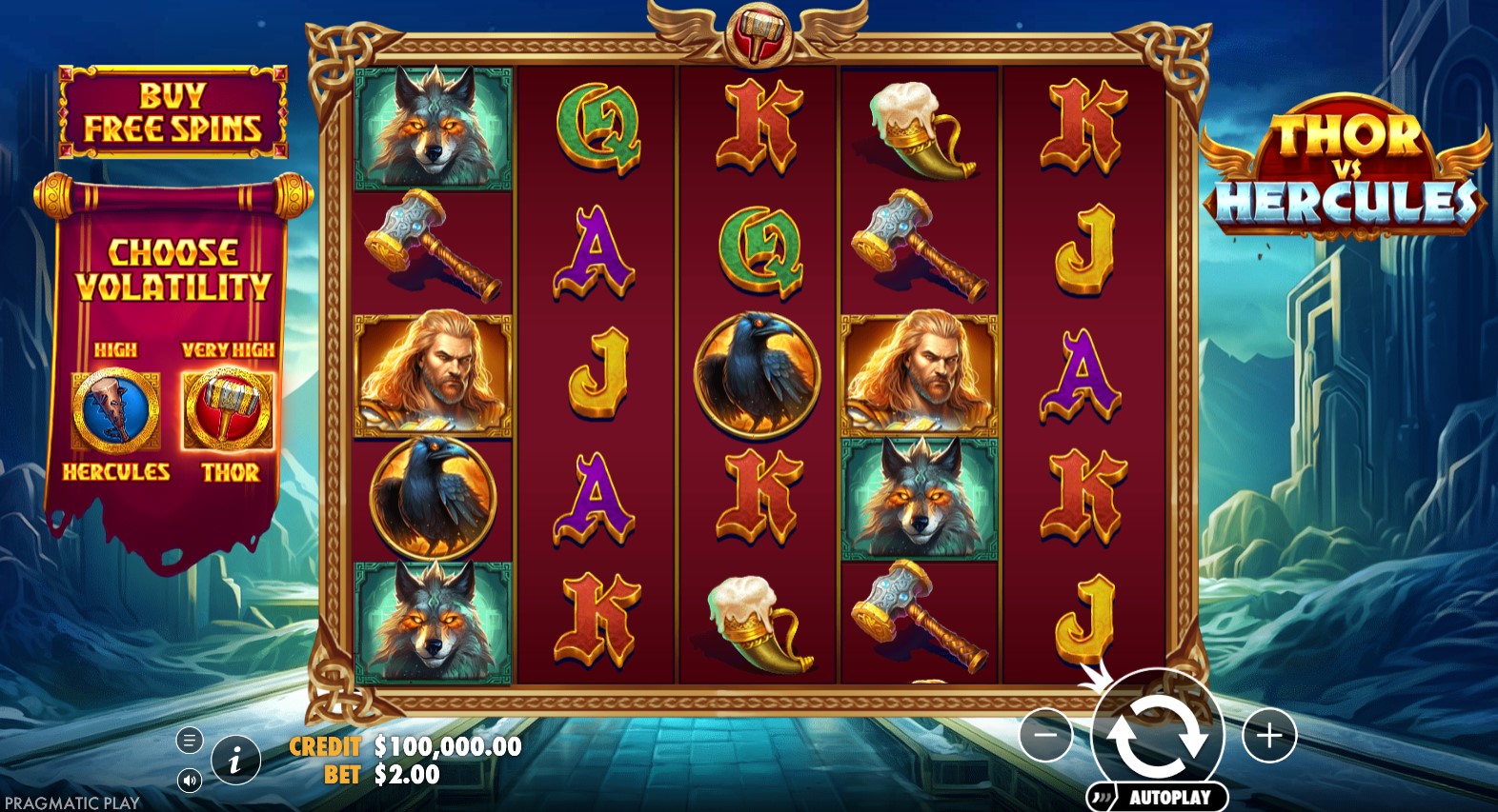 You are currently viewing Thor vs Hercules (Pragmatic Play) Slot Review