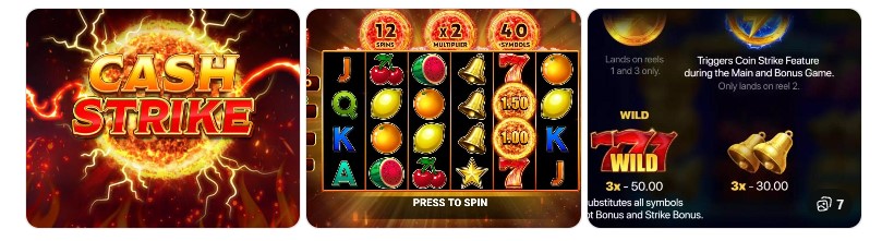 You are currently viewing Triple Action Cash Strike Slot Review (Blueprint Gaming) – RTP, Features & Max Win Explained