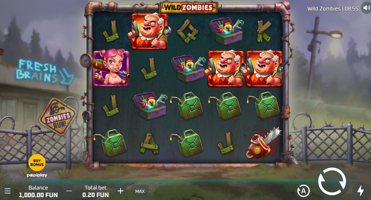 Read more about the article Wild Zombies (Popiplay) Slot Review