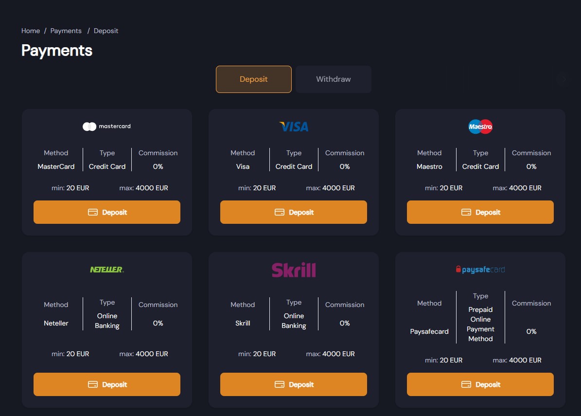 slotozen payments