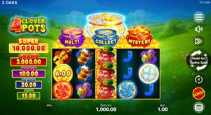 Read more about the article 4 Clover Pots (3 Oaks Gaming) Slot Review – A Casino Player’s Honest Opinion