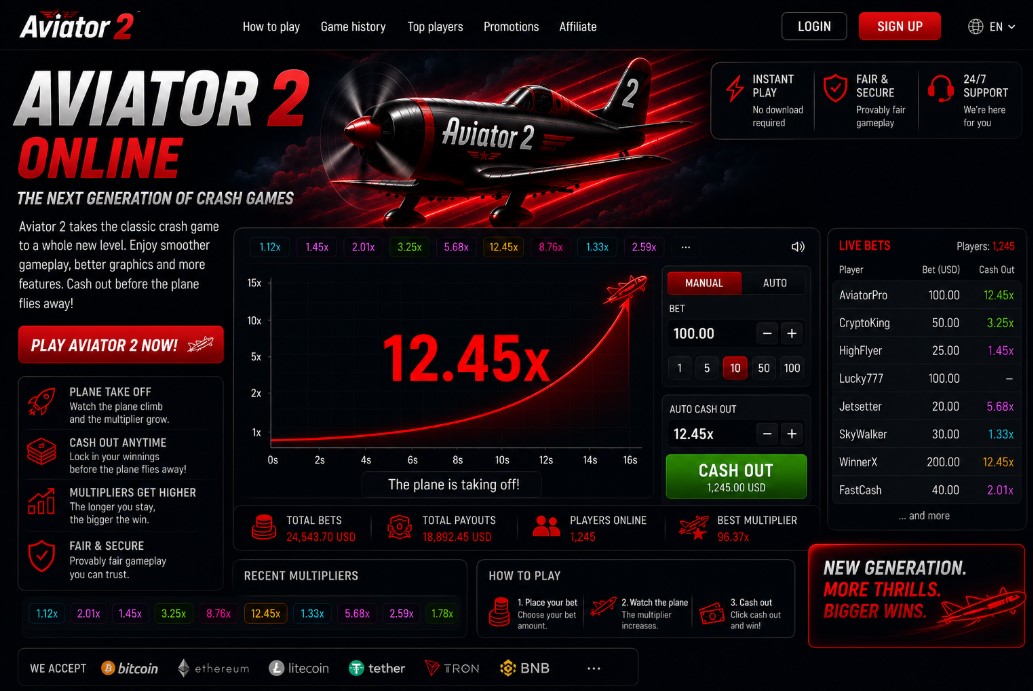 Aviator 2 Online