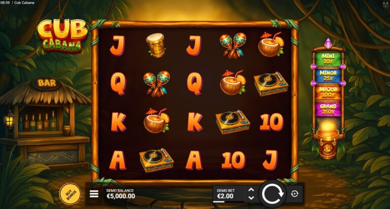Cub Cabana (Kitsune Studios) Slot Review