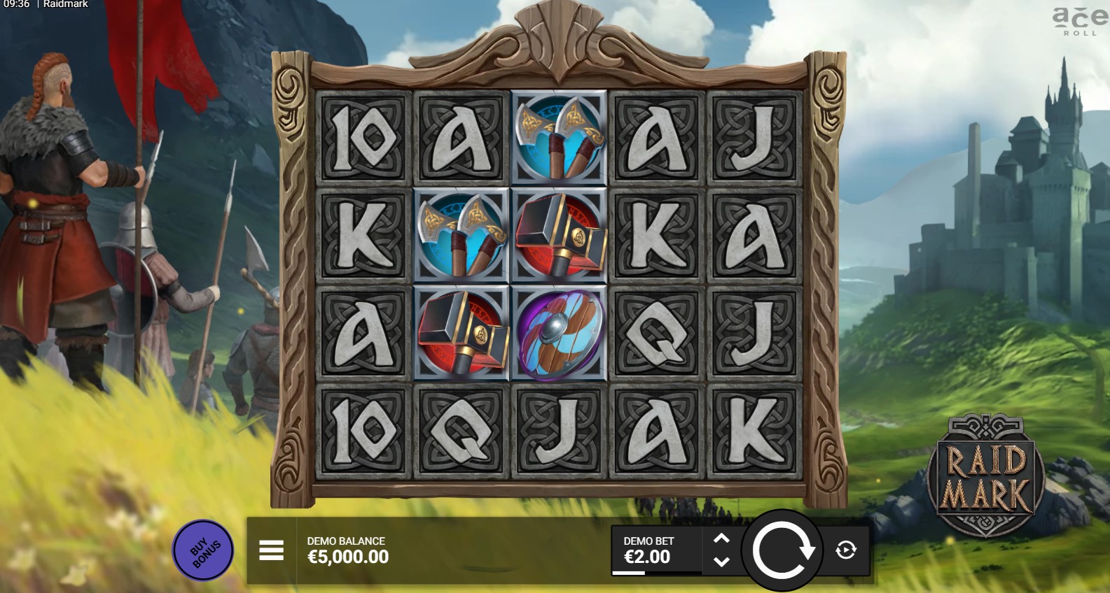 You are currently viewing Raidmark (Ace Roll) Slot Review