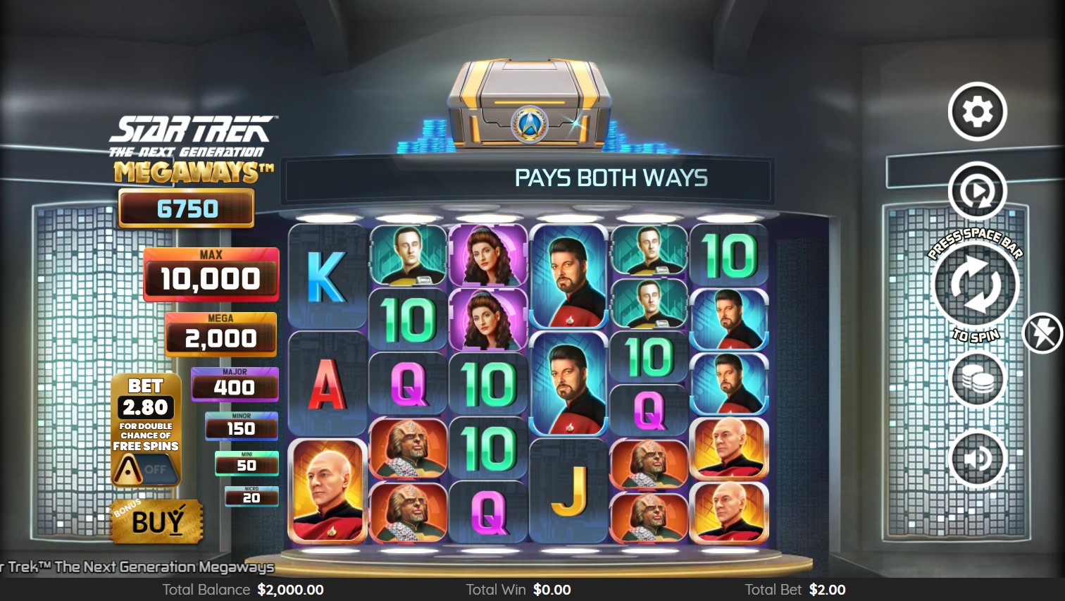 Read more about the article Star Trek: The Next Generation Megaways (Atlantic Digital) Slot Review – A Casino Player’s Honest Opinion