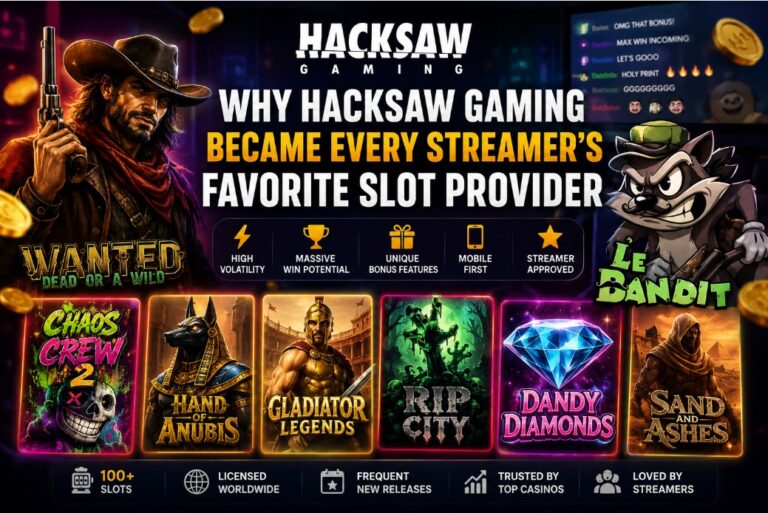 Why Hacksaw Gaming Became Every Streamer’s Favorite Slot Provider