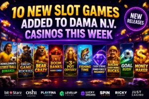 Read more about the article 10 New Slot Games Added To Dama N.V. Casinos This Week