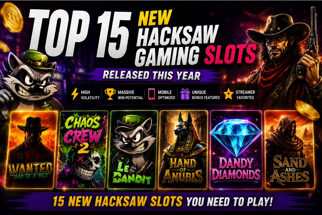 You are currently viewing Top 15 New Hacksaw Gaming Slots Released This Year