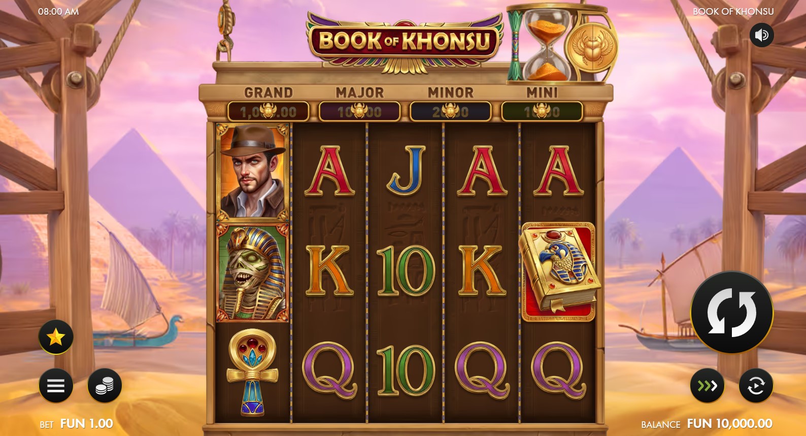 You are currently viewing Book of Khonsu (Gamebeat) Slot Review