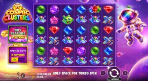 Read more about the article Cosmic Clusters (Pragmatic Play) Slot Review