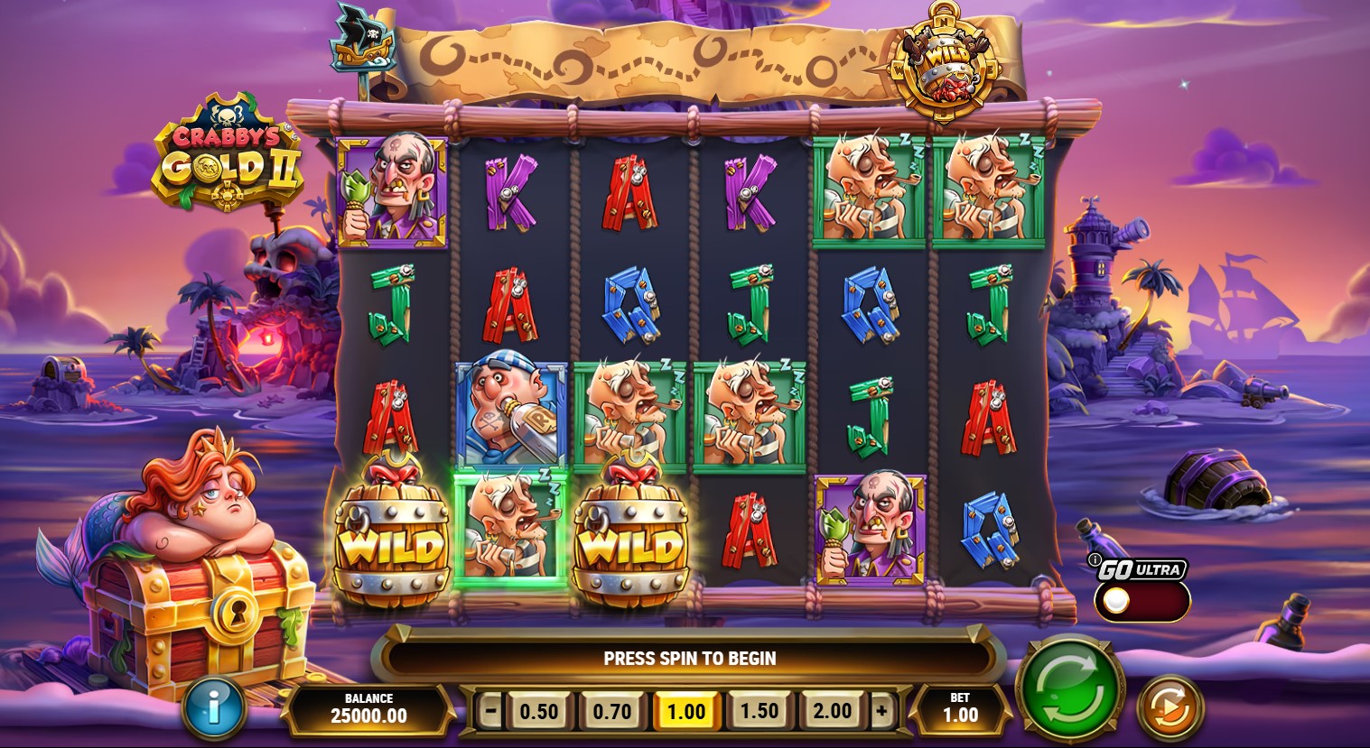 You are currently viewing Crabby’s Gold 2 (Play’n GO) Slot Review
