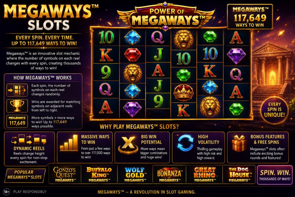 You are currently viewing How Megaways Changed Online Slots Forever