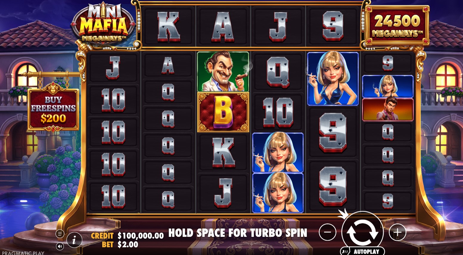 You are currently viewing Mini Mafia Megaways (Pragmatic Play) Slot Review