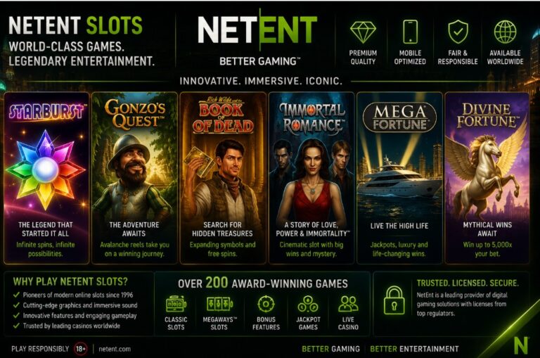 Inside NetEnt: The Company That Changed Online Slots Forever