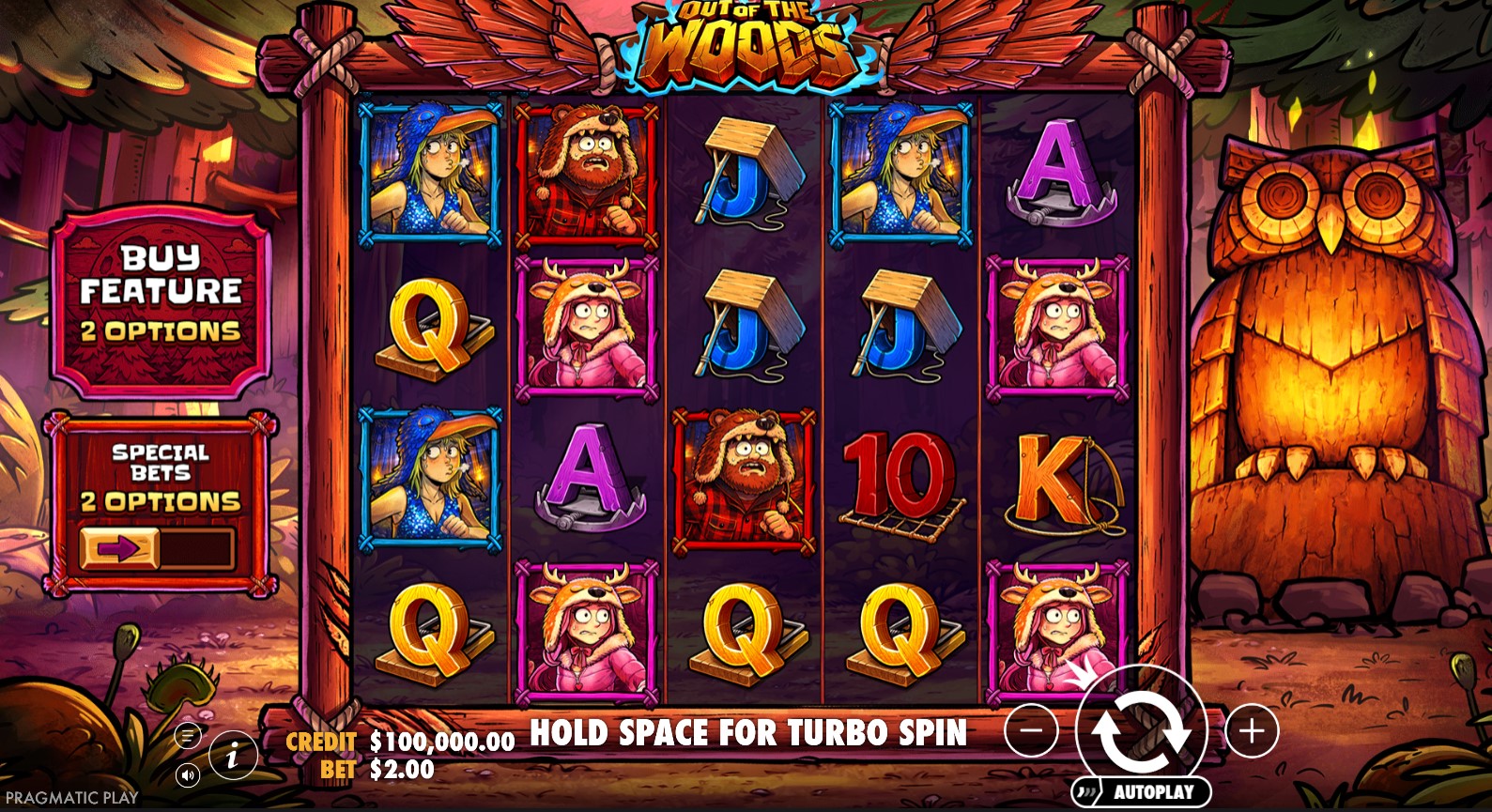 You are currently viewing Out of the Woods (Pragmatic Play) Slot Review