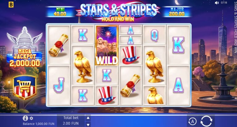 Stars & Stripes Hold and Win