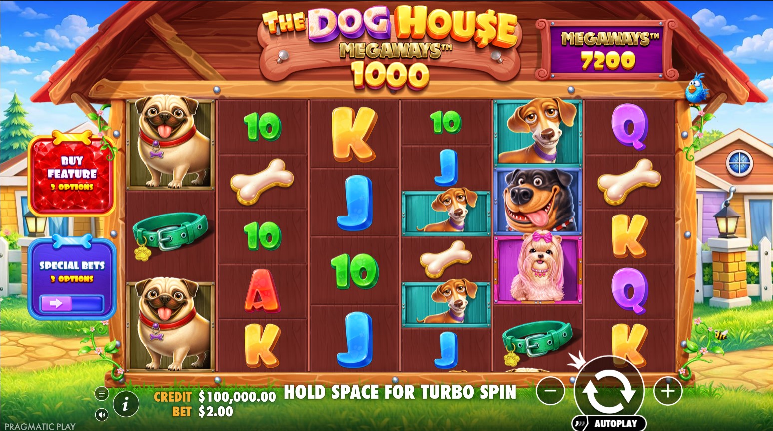 You are currently viewing The Dog House Megaways 1000 (Pragmatic Play) Slot Review