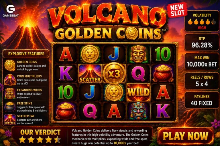 Volcano Golden Coins