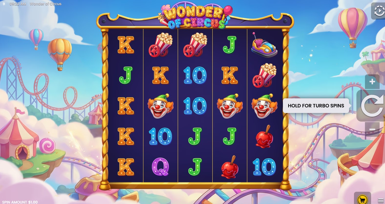 You are currently viewing Wonder of Circus (Backseat Gaming) Slot Review