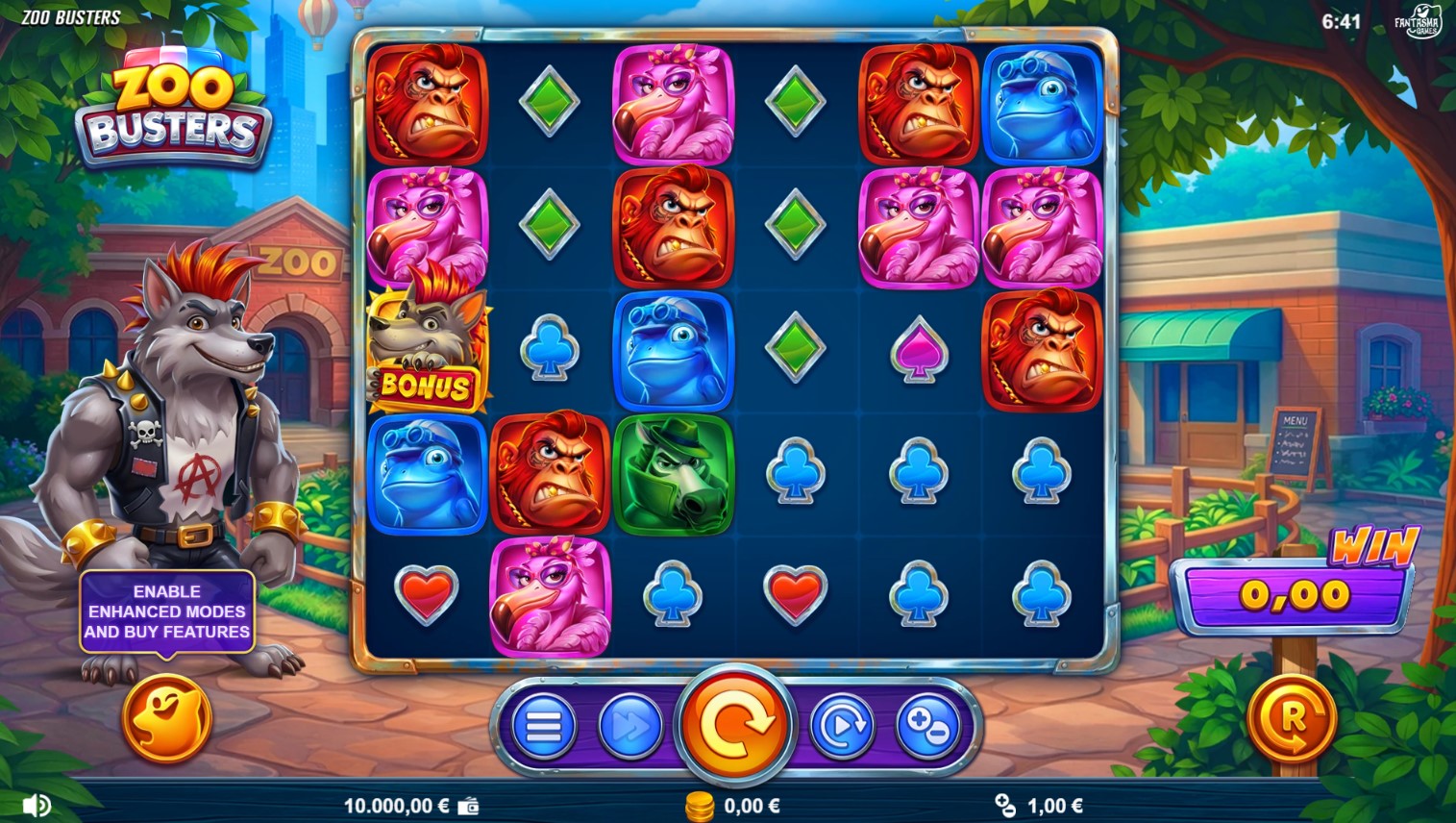 You are currently viewing Zoo Busters (Fantasma Games) Slot Review