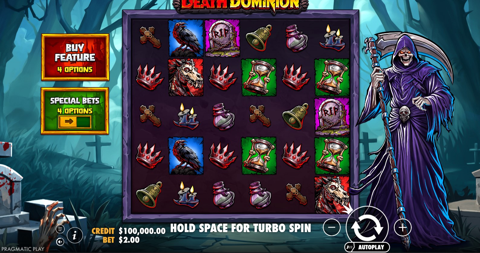 You are currently viewing Death Dominion (Pragmatic Play) Slot Review