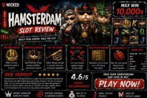 Read more about the article Hamsterdam (Wicked Games) Slot Review