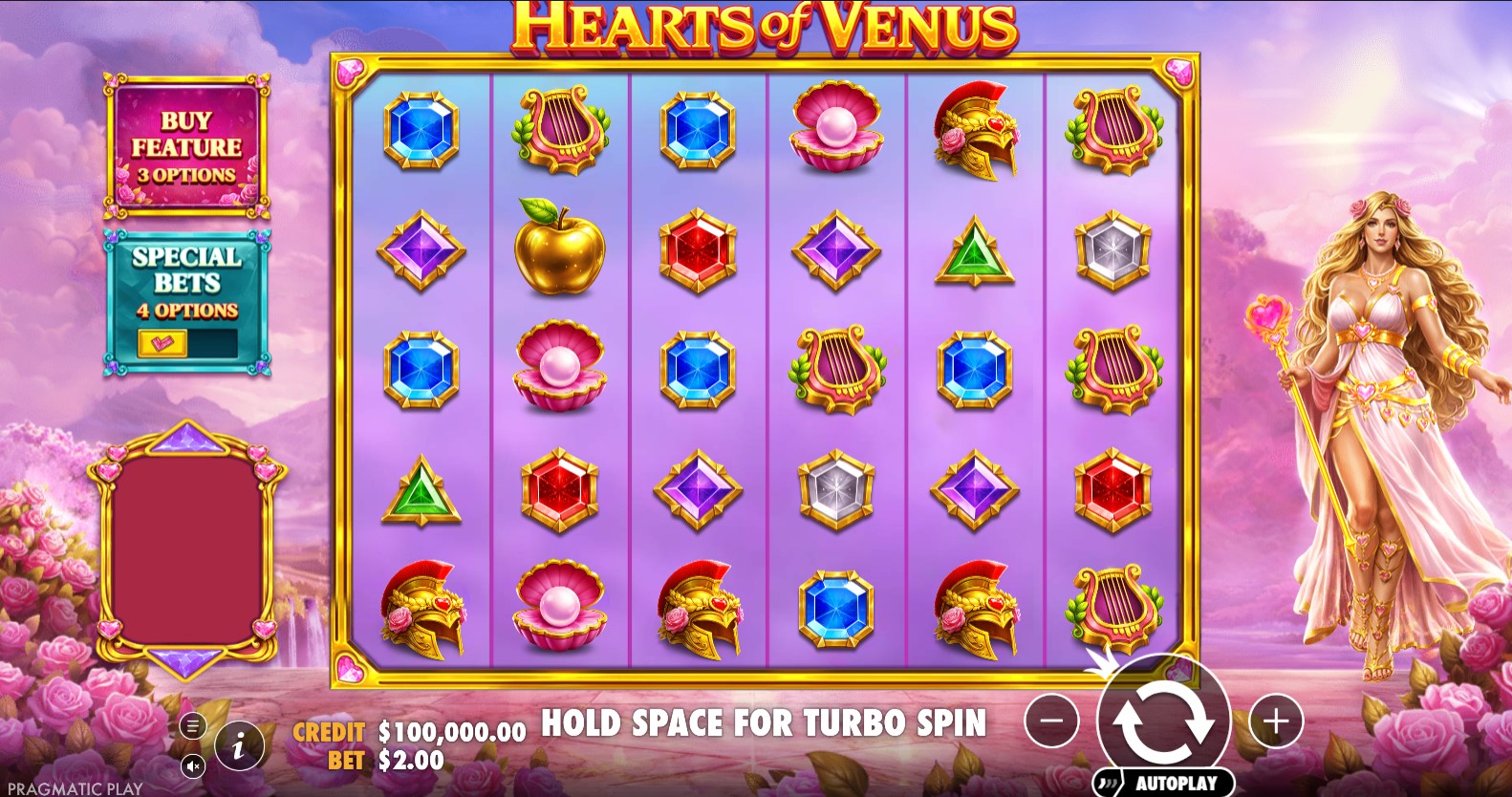 Read more about the article Hearts of Venus (Pragmatic Play) Slot Review