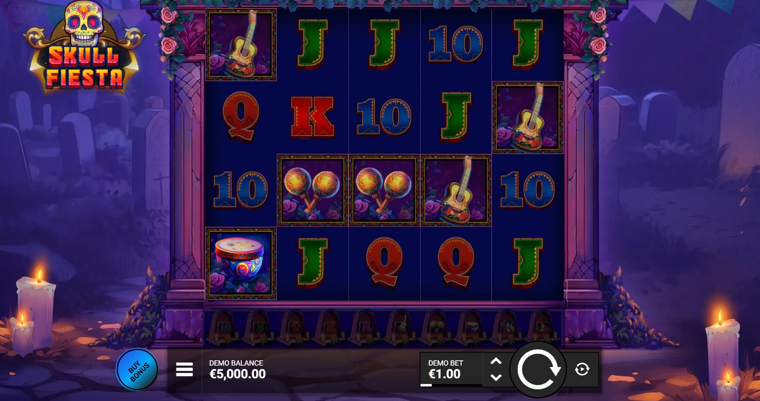 You are currently viewing Skull Fiesta (NowNow Gaming) Slot Review
