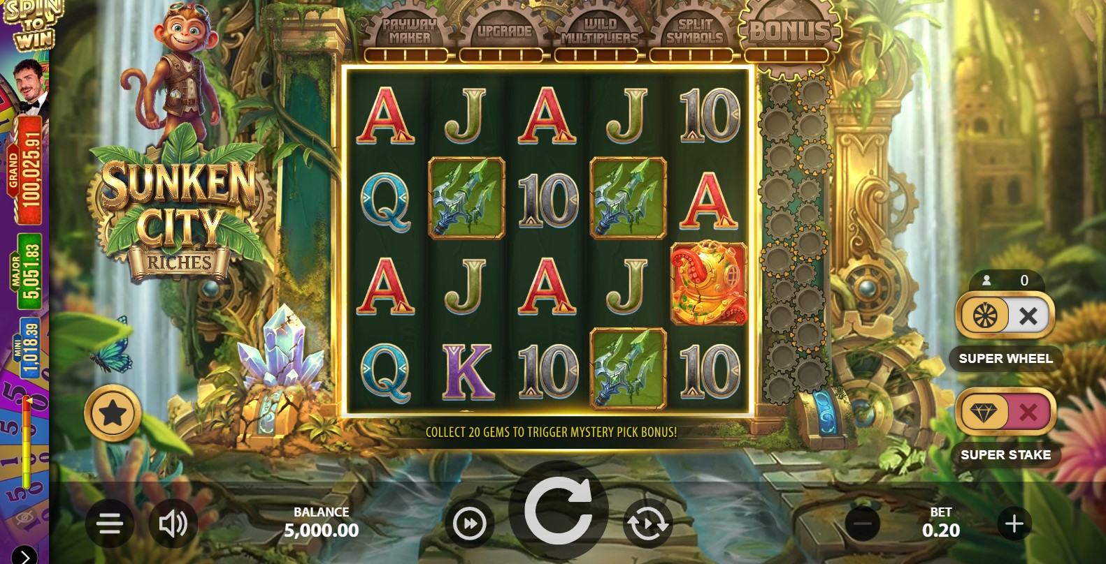 You are currently viewing Sunken City Riches (Stakelogic) Slot Review