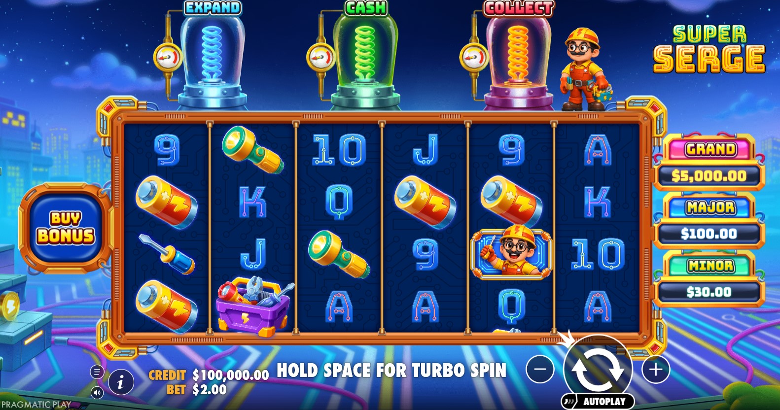 You are currently viewing Super Serge (Pragmatic Play) Slot Review