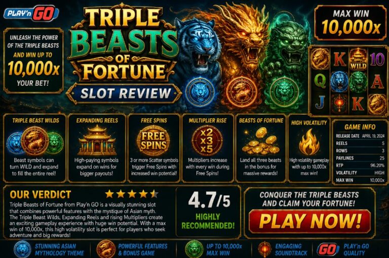 Triple Beasts of Fortune review